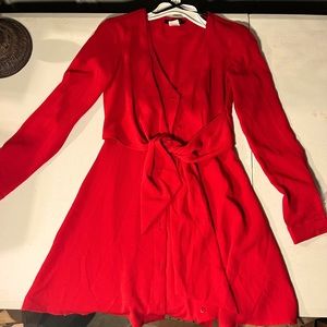 B.DARLIN red cardigan size 1/2 (S)